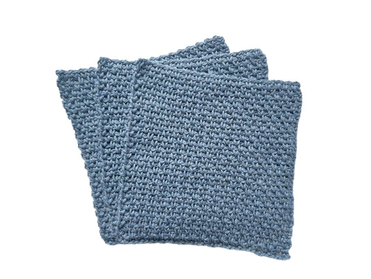 Blue Jeans Dishcloth - Set of 3