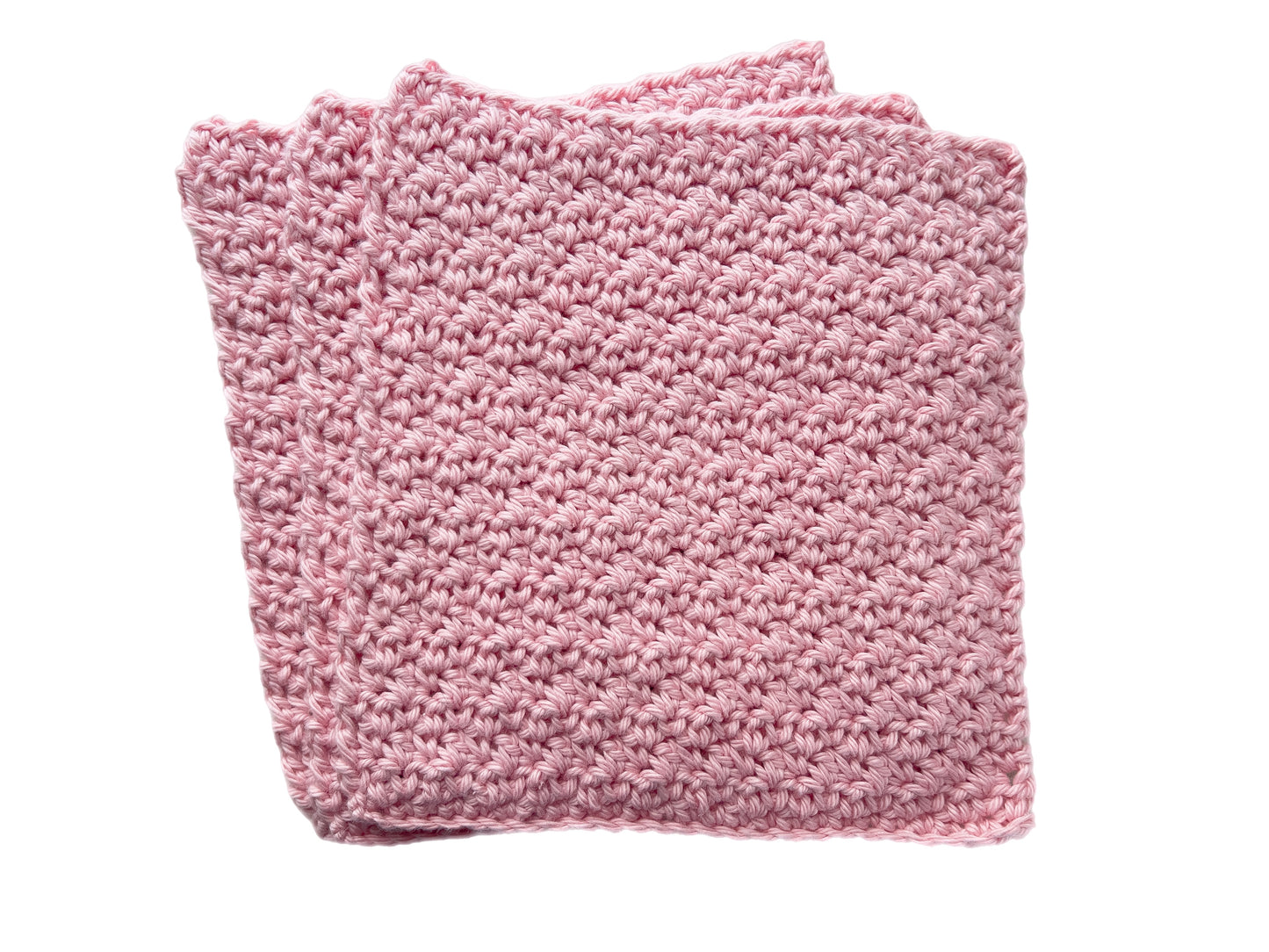 Blushed Pink Dishcloths - Set of 3